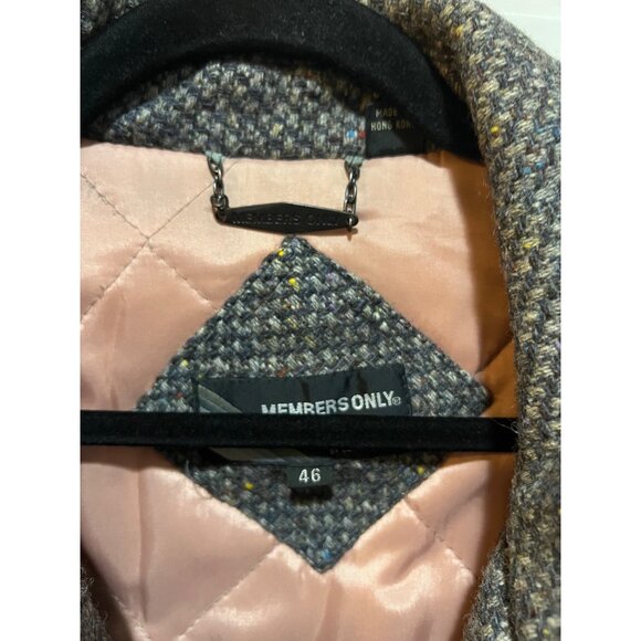 Vintage Members Only Wool Blend‎ Mens Jacket - Size 46 / L - Picture 2 of 6